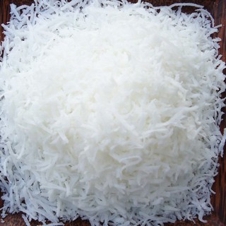 Cơm dừa khô nạo sợi ăn kèm Bò Bía Ngọt (100 gram) - CHỈ GIAO NỘI THÀNH TPHCM