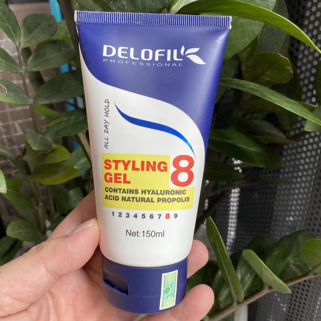 Gel vuốt tóc cao cấp Delofil Styling Gel 150ml