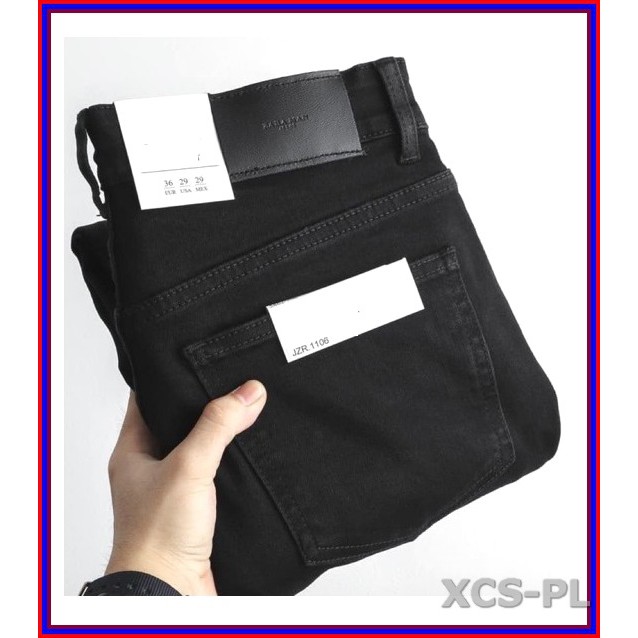 Quần jean nam cao cấp ĐEN TRƠN siêu đẹp không xù lông, không ra màu, chất giãn tốt đenTRƠN.208