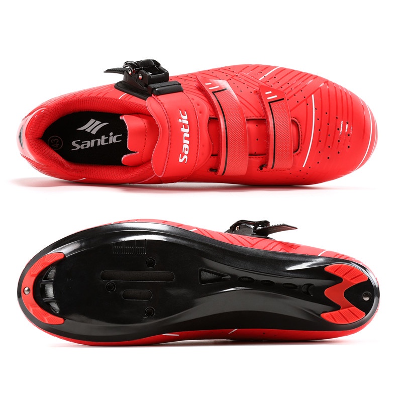 Santic Giày Đạp Xe Cho Nam Giày Đạp Xe Thể Thao Đường Trường Chuyên Nghiệp Tương Thích Với SPD Cleats Giày Đạp Xe Đường Trường Cho Nam BMS20015