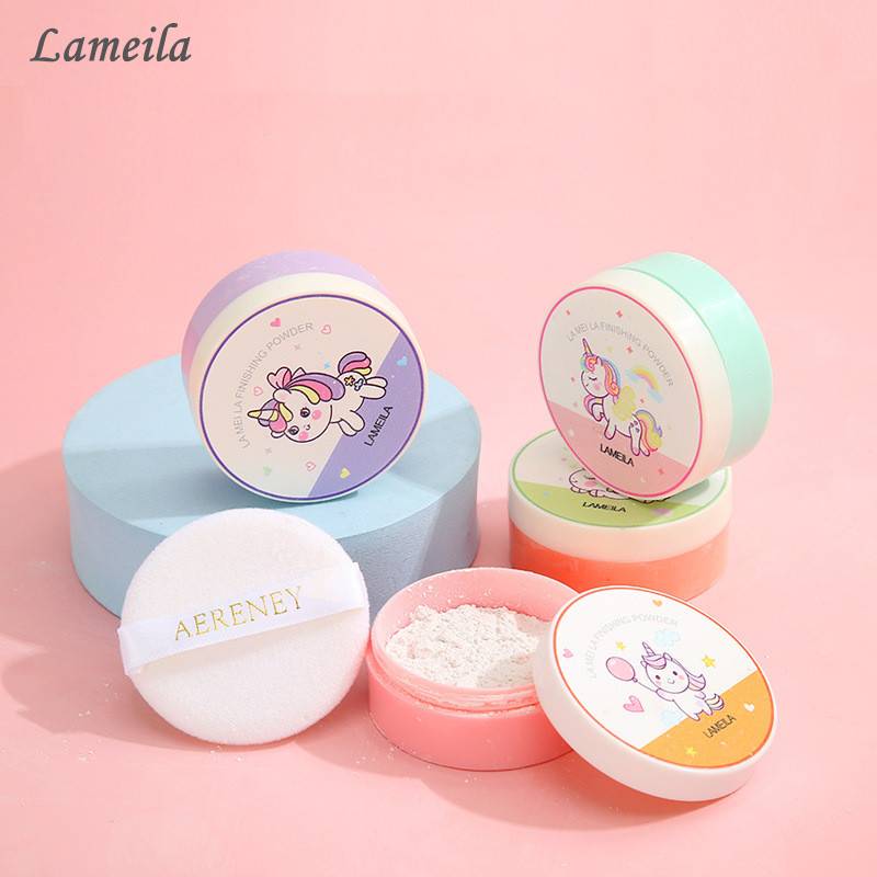 (Hàng Mới Về) Phấn Phủ Dạng Bột Lameila Kiềm Dầu Lâu Trôi Dưỡng Ẩm Che Khuyết Điểm 5089 | BigBuy360 - bigbuy360.vn