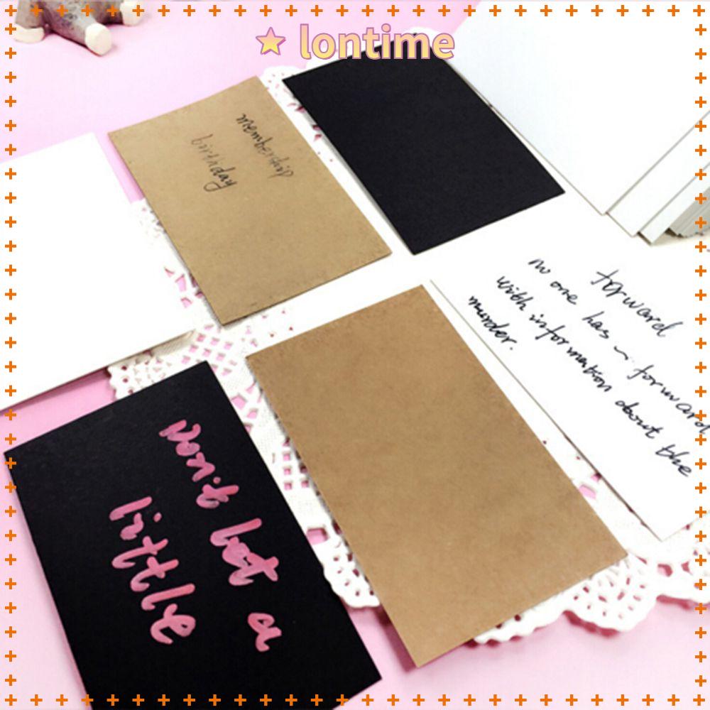 Bộ 20/100 giấy kraft kích thước 14.4*9.4cm dùng làm thiệp mời trang trí tiện dụng