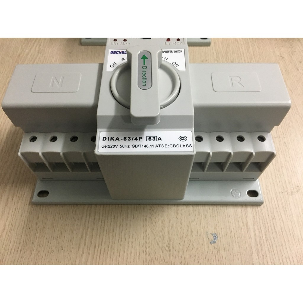 Bộ đổi nguồn điện tự động ATS 3P+N 63A DIKA-63-4P