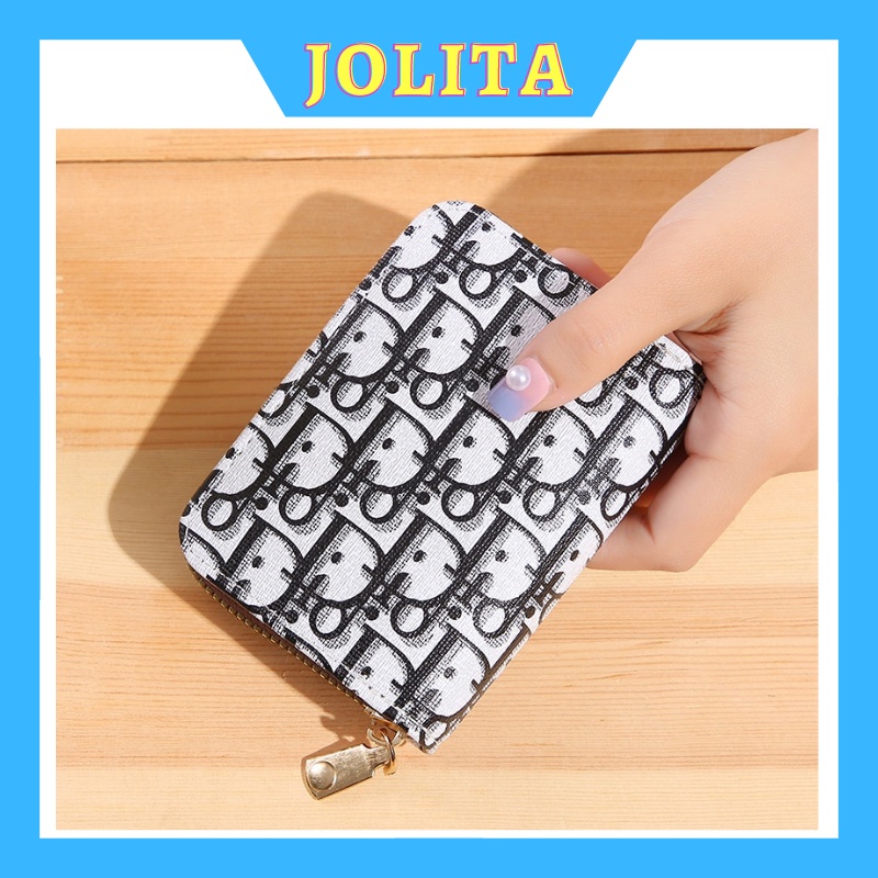 Ví đựng thẻ nhỏ mini bỏ túi nhiều ngăn cao cấp đẹp thời trang Hàn Quốc dễ thương giá rẻ JOLITA VN21