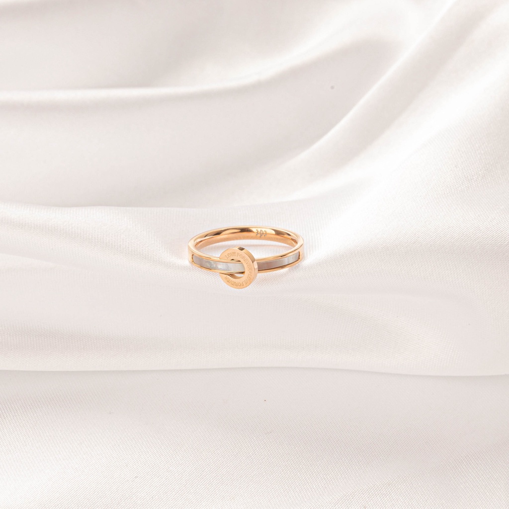 Nhẫn CDE In Love Forever Rose Gold Ring CDE8011