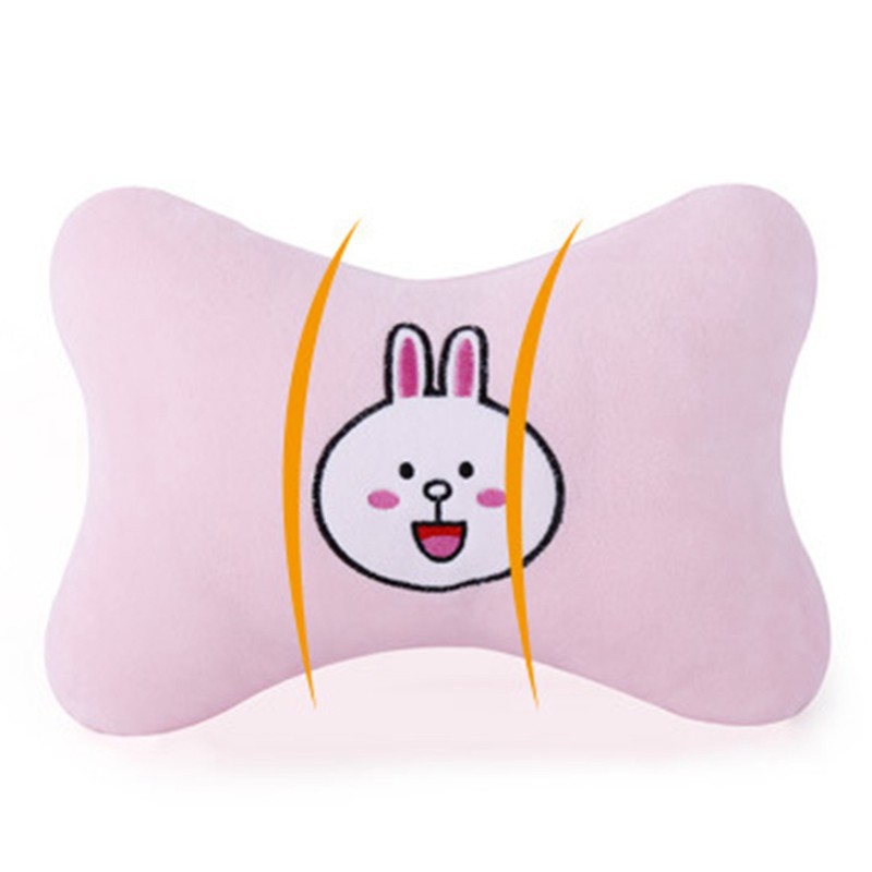 Gối kê cổ thiết kế hình nhân vật hoạt hình dễ thương tiện dụng cho xe hơi | BigBuy360 - bigbuy360.vn