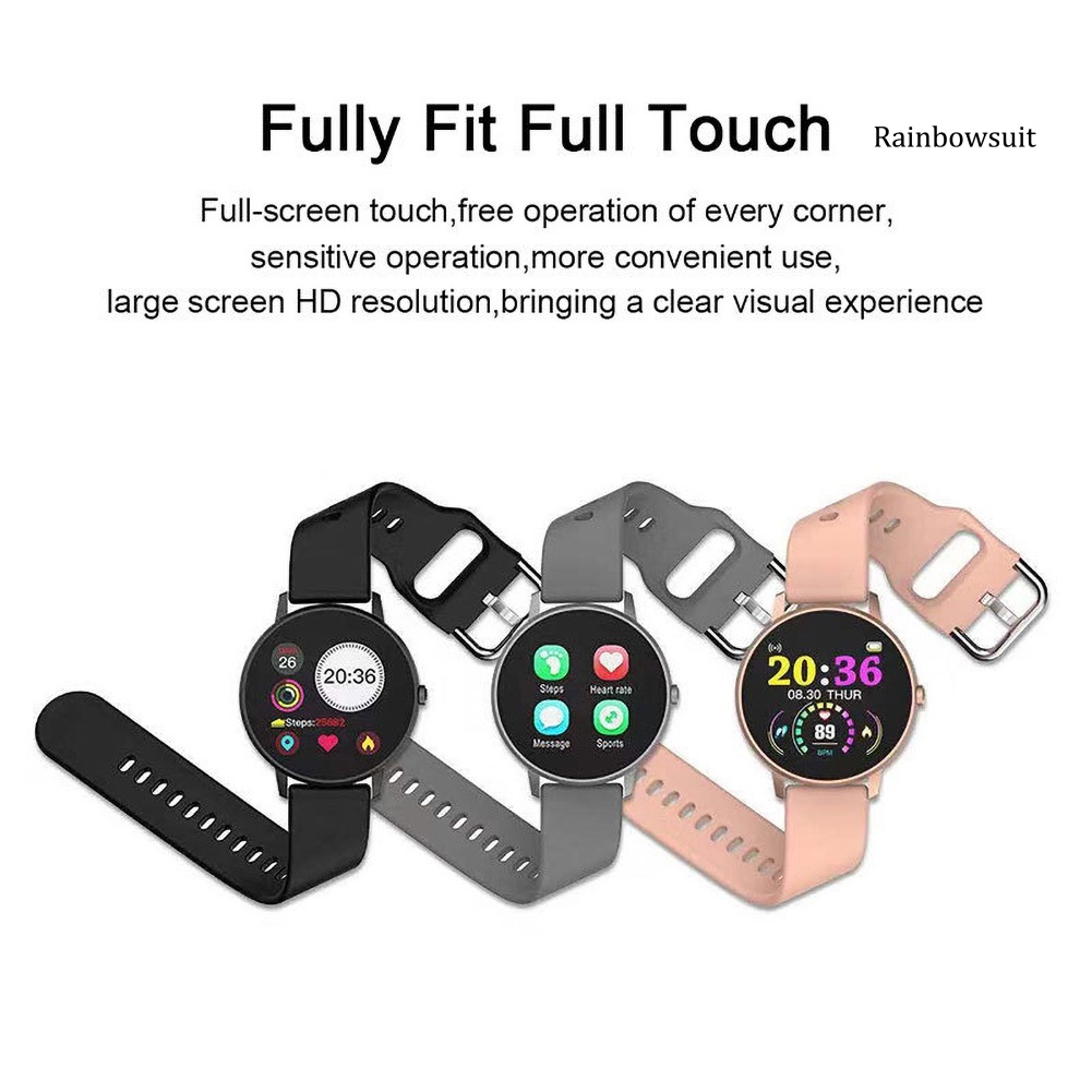 Đồng Hồ Đeo Tay Thông Minh Rb- P8y Chống Nước Theo Dõi Huyết Áp Kết Nối Bluetooth