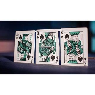 Bài ảo thuật : At the Table Playing Cards (green)