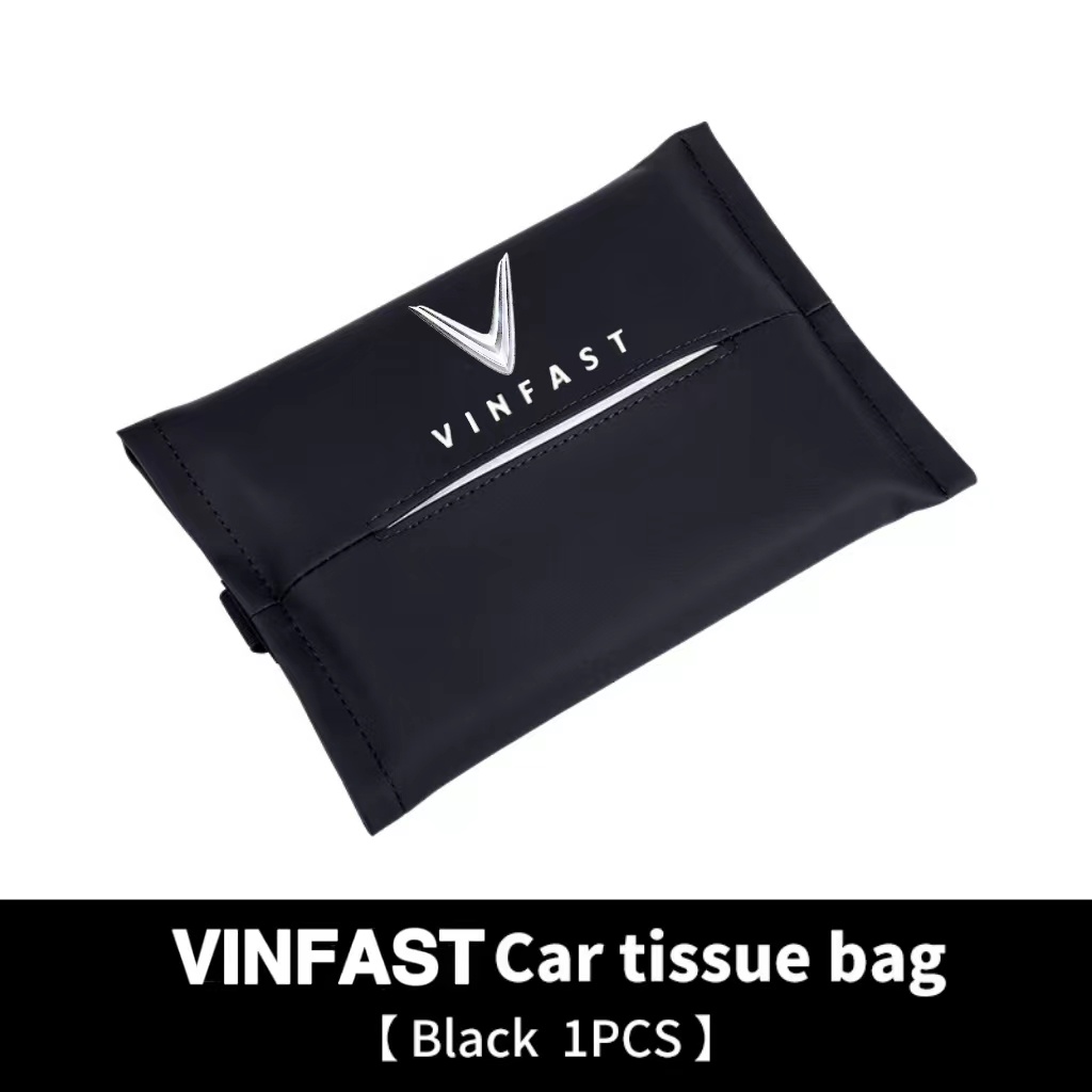 Hộp Đựng Khăn Giấy Tiện Lợi Cho Xe Ô Tô VinFast VF8 VF9 VF e34 VF5 VF7 LUX2.0 LUX a2.0 VF33