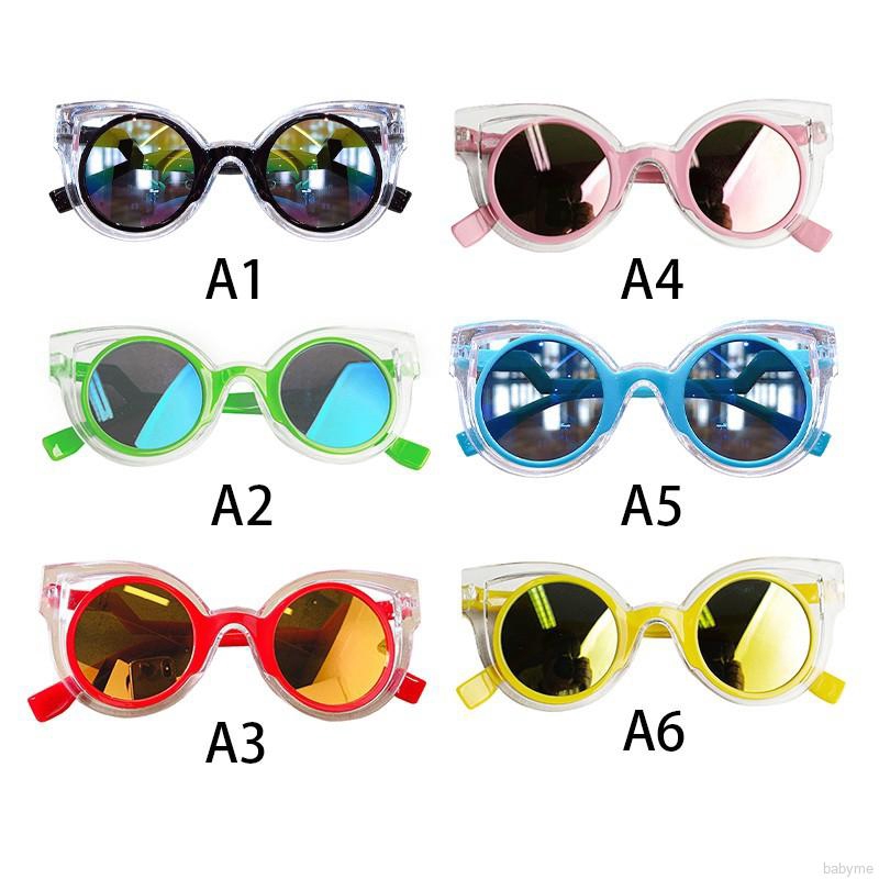 Kính mát chống tia UV phong cách thời trang mùa hè dành cho bé trai / bé gái