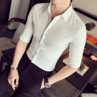 Áo sơ mi trắng chất lụa chống nhăn