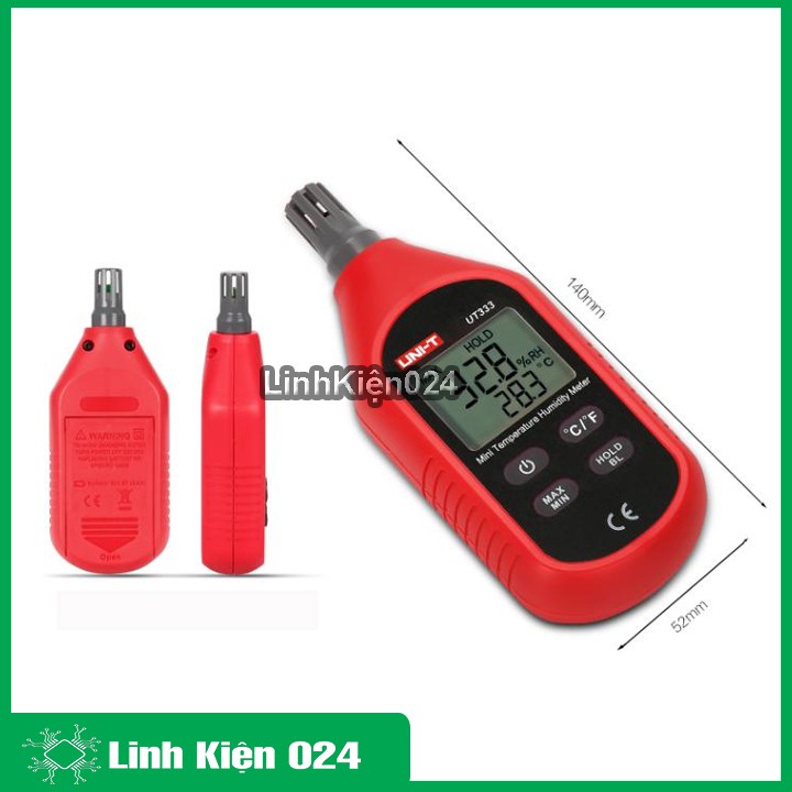Thiết Bị Đo Nhiệt Độ - Độ Ẩm UT333 UNI-T