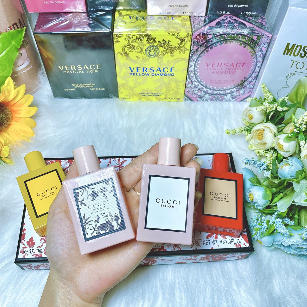 Nước Hoa Gucci Bloom 30ml, Tách set nước hoa Gucci chai 30ml, Nước hoa nữ chính hãng | Thế Giới Skin Care