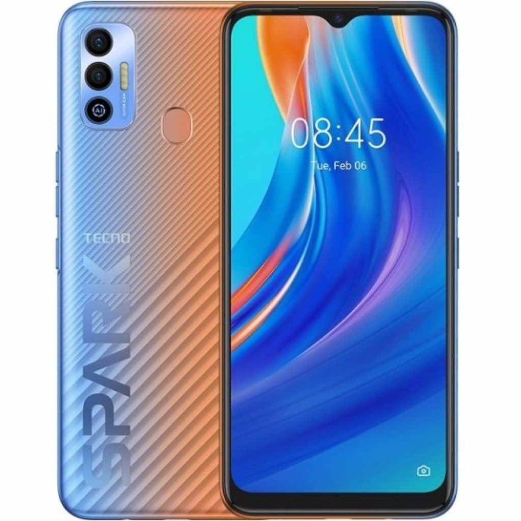 Điện Thoại TECNO SPark 7T, Ram 4GB, Rom 64Gb, Pin 6000 mAh