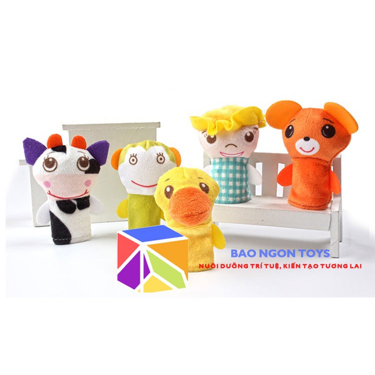 RỐI NGÓN TAY KỂ CHUYỆN CHO BÉ - BAO NGON TOYS