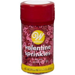 Wilton Sprinkles kẹo đường trang trí bánh kẹo XO mix - 49g