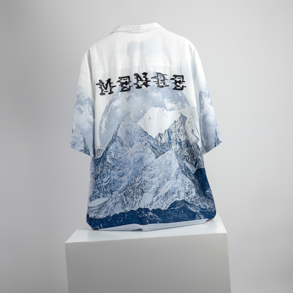 MENDE - Snowtain Shirt - áo sơ mi tay ngắn MENDE chính hãng