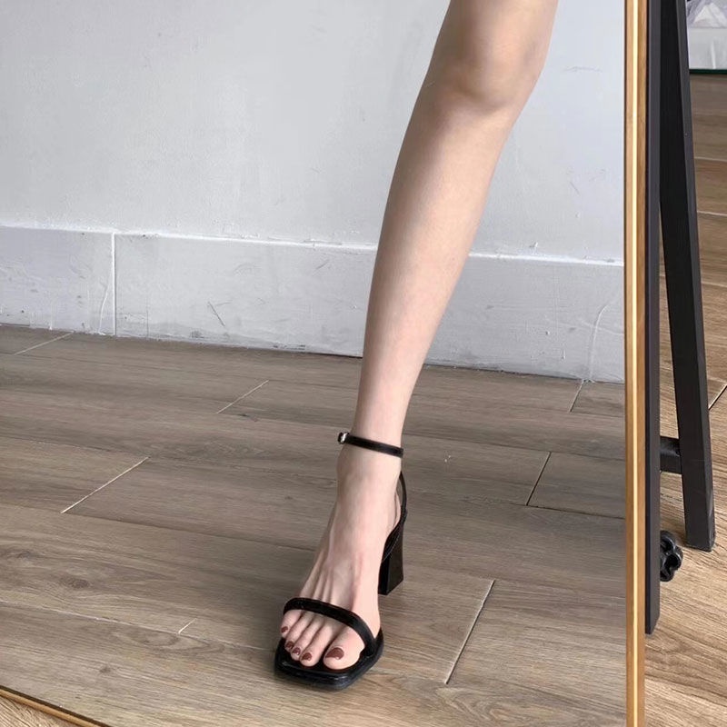 Giày Sandal Cao Gót Hở Ngón Thời Trang Mùa Hè 2022 Dành Cho Nữ