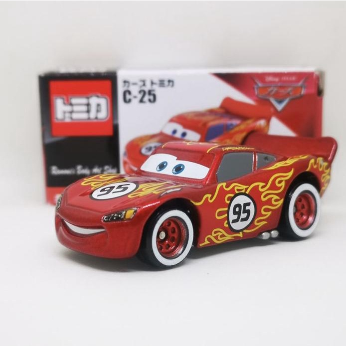 Takara TOMY DISNEY CARS 3 TOMICA C-25 LIGHTNING MCQUEEN Bánh xe TYPE