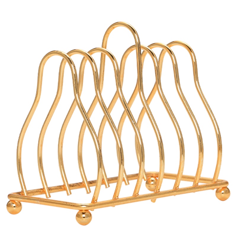 Giá Đỡ Dĩa Bằng Kim Loại Tiện Dụng Cho Nhà Bếp / Quán Bar