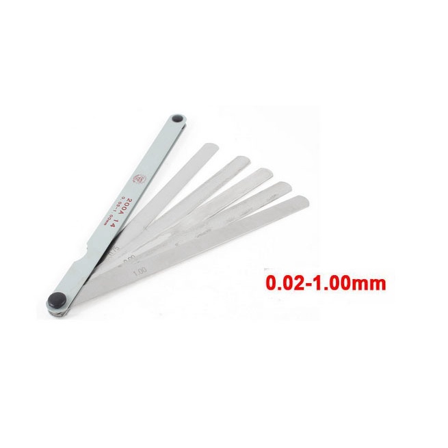 Thước căn lá 17 chi tiết đo khe hở từ 0.02-1mm - HV Store 002