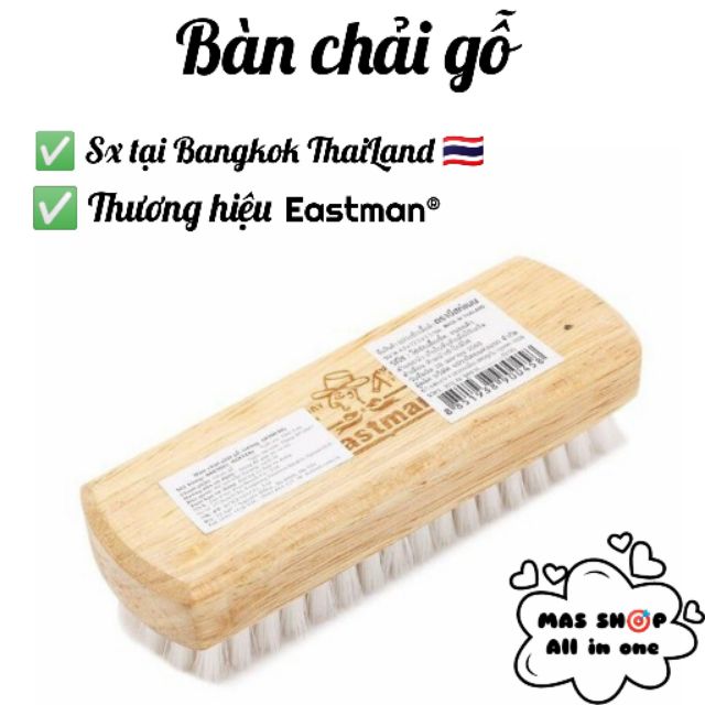 Bàn chải gỗ Thái Lan cao cấp