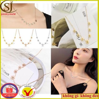 [ CHUẨN -ĐẸP] DÂY CHUYỀN TITAN HOA CÚC TN043