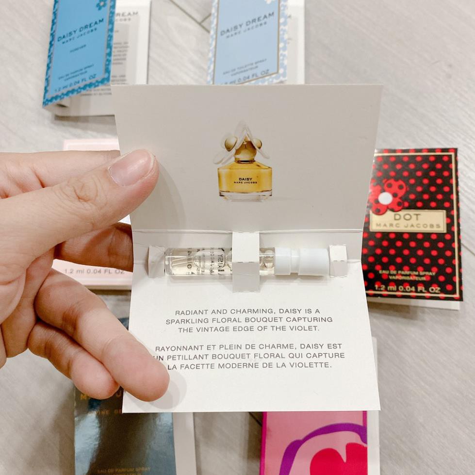Vial Nước Marc Jacobs Daisy Dream - Lola - Decadence - Dot - Daisy Love Minisize 1.2ml
