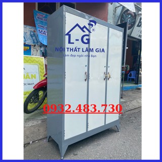 Tủ sắt quần áo không gương 1m8x1m2 hàng đặt theo yêu cầu