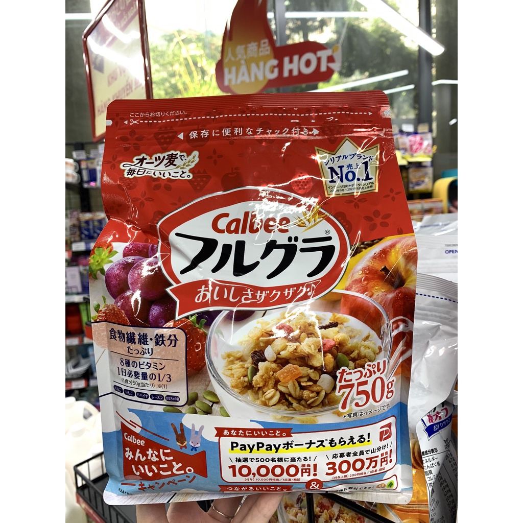 Ngủ Cốc CALBEE Nhật Bản 750g