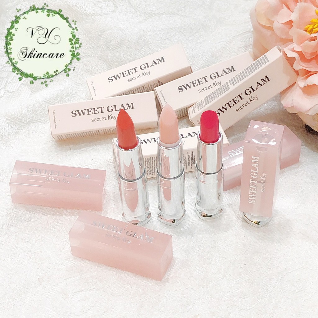 ( Thanh lý ) Son Dưỡng Secret Key Sweet Glam Tint Glow