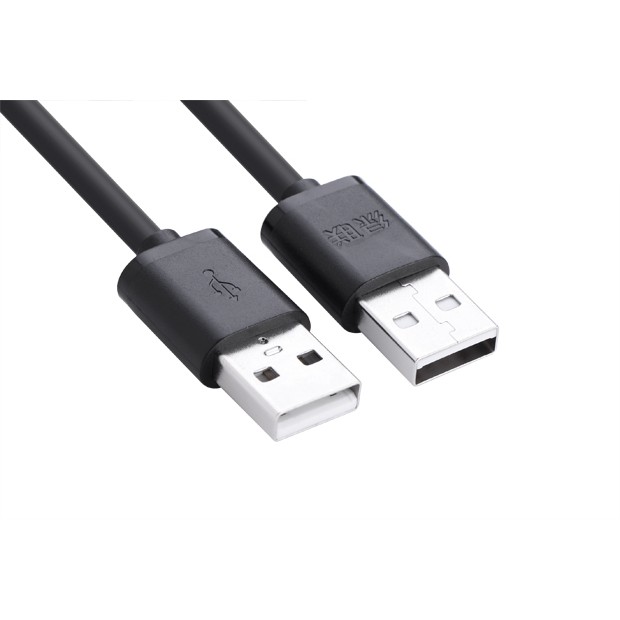 Cáp USB 2.0 2 đầu đực dài 0,25m chính hãng Ugreen 10307 cao cấp