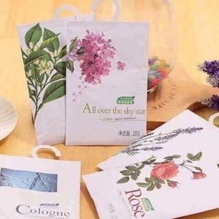 Túi thơm hạt khô treo tủ quần áo