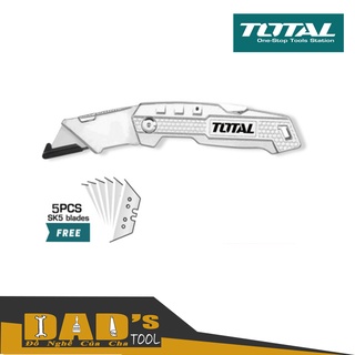 Dao xếp cán nhôm lưỡi liền 180mm - total tht5136138
