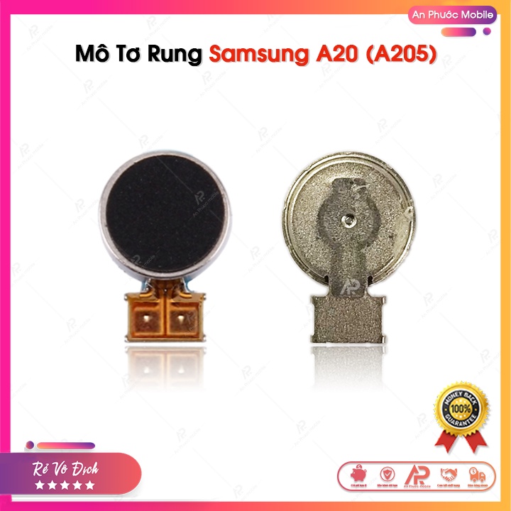 Cục Rung Samsung A20 / A205 - Linh Kiện Mô Tơ Rung Điện Thoại Samsung Galaxy Zin Bóc Máy