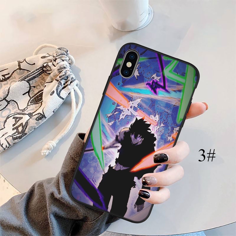 Ốp Điện Thoại Họa Tiết Solo Leveling Cho iPhone 5 5S 6 6S 7 8 11 Pro Max Plus SE XR IJ114