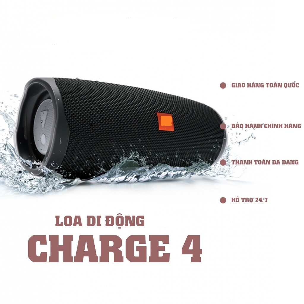 Loa Bluetooth Charge 4+ Mini - Bass Siêu Ấm - Phiên bản 2022