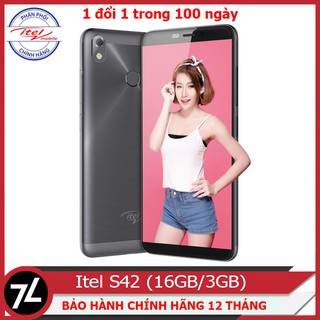 Điện thoại Itel S42 (RAM 3GB - Bộ nhớ 16GB) - Hàng Chính Hãng - Lỗi 1 đổi 1 trong 100 ngày