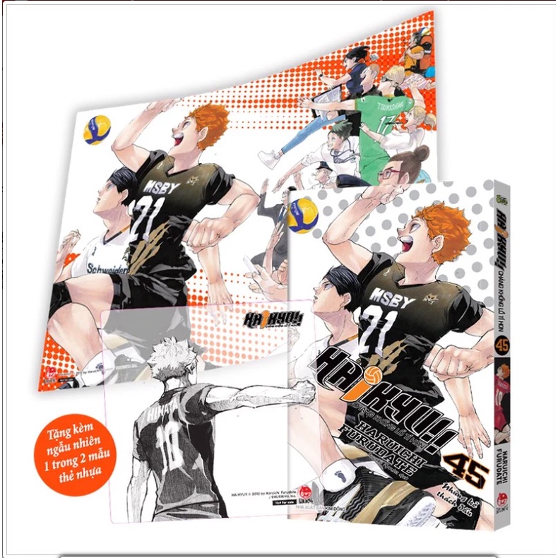 Note - Haikyu 45 (kèm Poster + Ống đựng)
