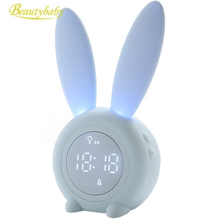 Đồng hồ báo thức điện tử hình thỏ có đèn led