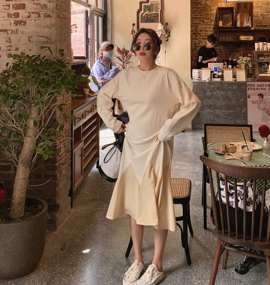 Đầm Tay Dài Phong Cách Retro 40143 | BigBuy360 - bigbuy360.vn