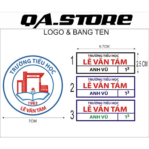 Hình ủi, MAC ÁO QUẦN - hình ép nhiệt, sticker ủi ( có in theo yêu cầu) - kích thước 7cmx7cm