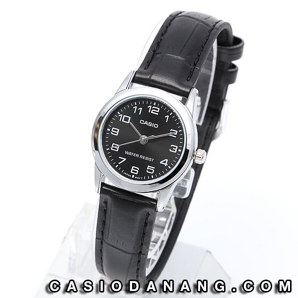 Đồng hồ nữ dây da Casio chính hãng Anh Khuê LTP-V001L-1BUDF (25mm)