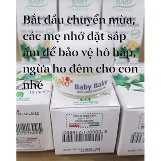Sáp giữ ấm Baby Balm Cucciolo (đã ra lọ nhựa mới)