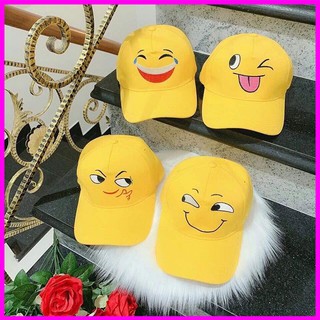 Nón kết mũ lưỡi trai đôi nam nữ thời trang đẹp cá tính màu vàng mã 015