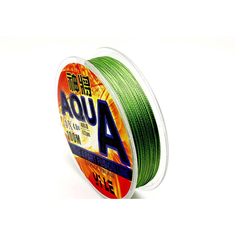 Cuộn Dây Câu Cá Bện 8 Sợi Pe 100m Dali Ma 4