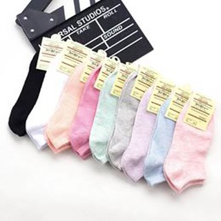 Tất nữ xuất nhật Muji cổ ngắn hot hit set 5 đôi
