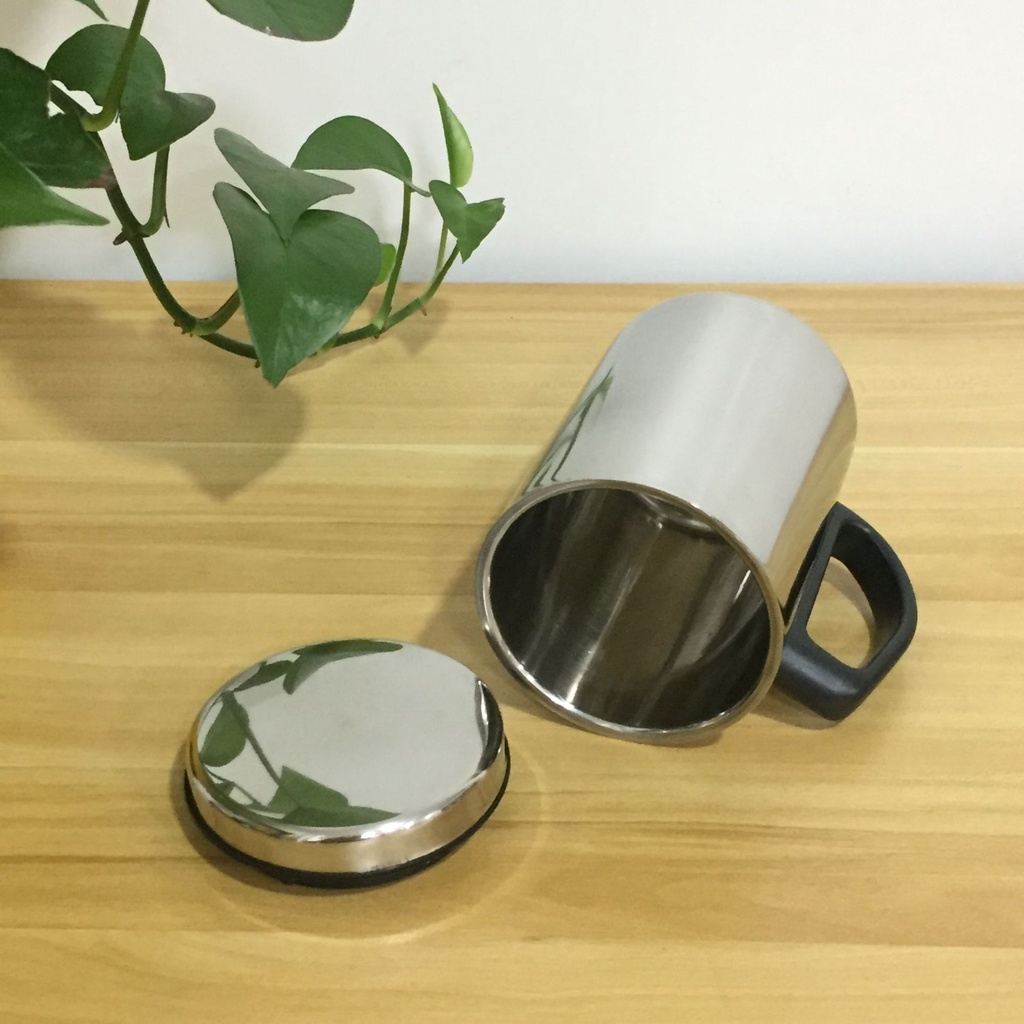 CA GIỮ NHIỆT INOX 500ML - LY UỐNG NƯỚC INOX 2 LỚP GIỮ NHIỆT 500ML kèm nắp