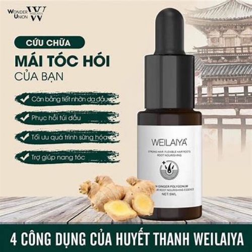 Serum Huyết Thanh Tóc WEILAIYA, Kích Mọc Tóc, Ngăn Ngừa Rụng Tóc, Hiệu Quả Sau 12 Tuần Sử Dụng [ HỘP 8 LỌ - CHÍNH HÃNG ]