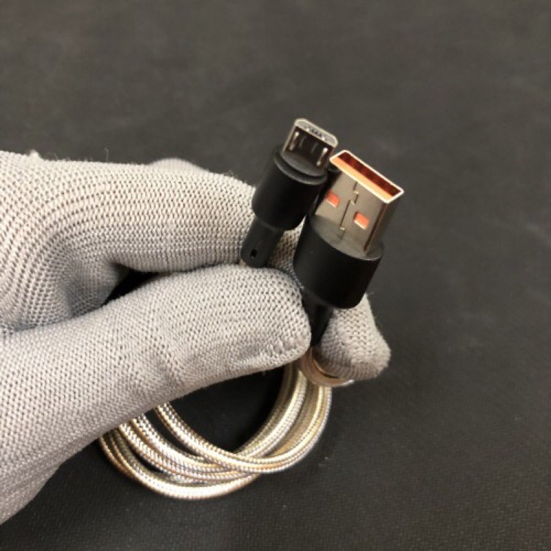 Dây Cáp Micro USB Lecun mẩu GS-10 (FTL-20) Dây Dù